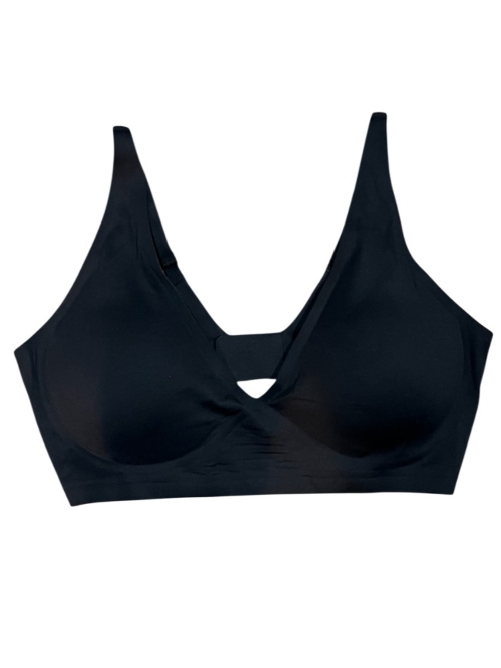 Splendid Gel Bonded Plunge Bra Black Size XL